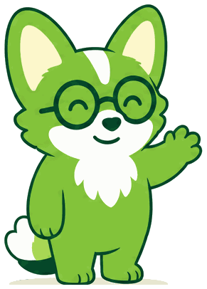 Corgien Kairi, der vinker